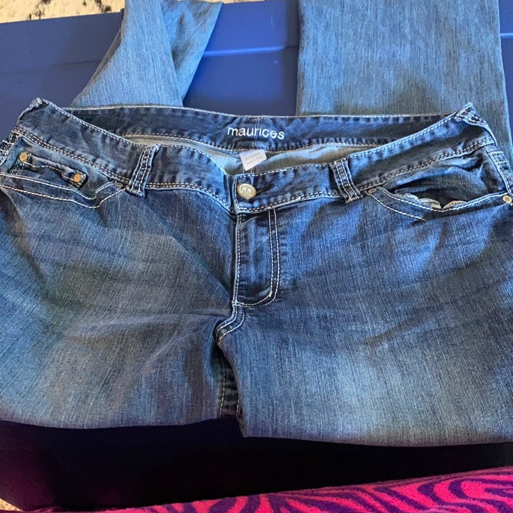 Maurice blue jeans